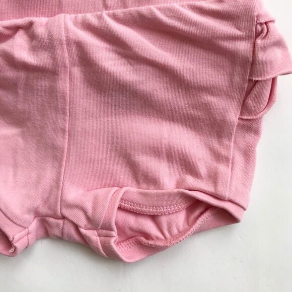 H&M pink ruffle bum shorts EUC 1-3 months - Picture 3 of 5
